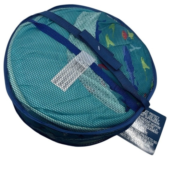 Infant Baby Spring Float with Adjustable Sun Canopy - Blue Shark - Picture 2 of 2